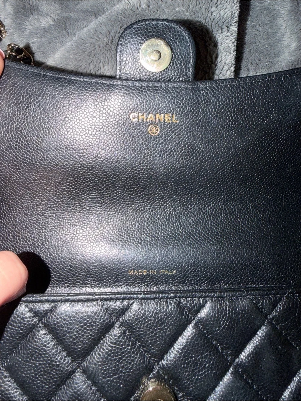 Chanel Classic Flap Phone Holder on Chain